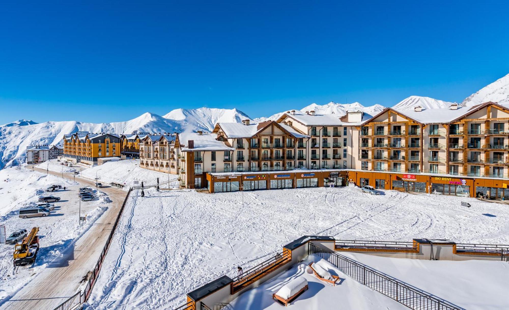 New Gudauri Block 4 - Ski4Life Exteriör bild